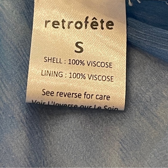 Retrofete Dessa Dress Unicorn Dip Dye Small NWT - Picture 12 of 13